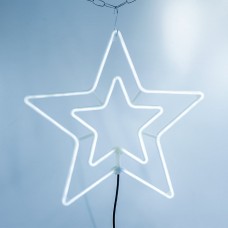 Banda led in forma de Stea BL-370-W, 60cm