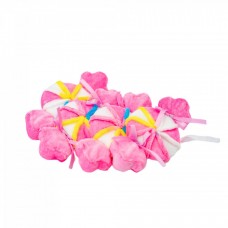 Decoratiune brad in forma de bomboane, culoare roz, dimensiune: 16.5x2.5x8.5cm,4 buc/set, MI-528