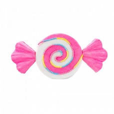 Decoratiune brad in forma de bomboane, culoare roz, dimensiune: 65x9.5x32cm, MI-533