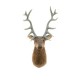 Decoratiune Craciun- Cap de Ren, culoare: maro. Dimensiuni : 34*24.5*80cm -HB-237