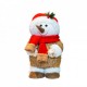 Decoratiune Craciun Om de zapada, dimensiune 17x21x38, B07-3