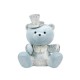 Decoratiune Craciun- Ursulet, culoare: albastru. Dimensiuni : 29*25*37cm -HB-182