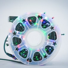 Instalatie de Craciun tip Liniara / sirag 100m, 800 leduri, Lumina Multicolora, BL-362-M