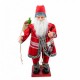 Mos Craciun Muzical, cu miscare lenta , 130 cm, MI-1202-130