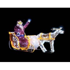 SANIE CU REN SI MOS CRACIUN